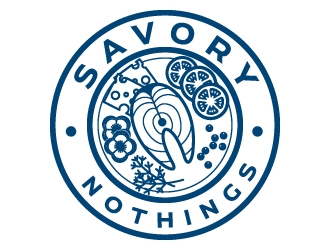 Savory Nothings logo design by jaize