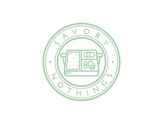 Savory Nothings logo design by yunda