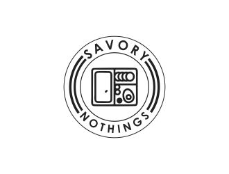 Savory Nothings logo design by giphone