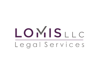LOMIS, LLC Legal Services logo design by checx