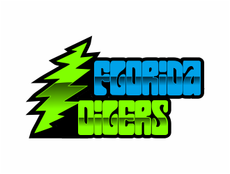 lightning bolt logo design by Girly