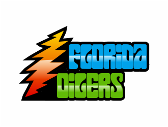 lightning bolt logo design by Girly