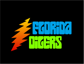 lightning bolt logo design by Girly