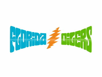 lightning bolt logo design by Girly