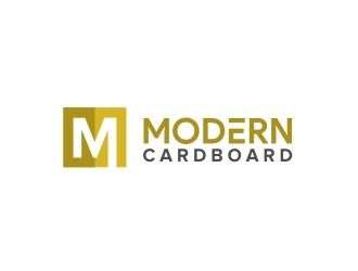 Modern Cardboard logo design by amar_mboiss