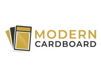 Modern Cardboard logo design by akilis13
