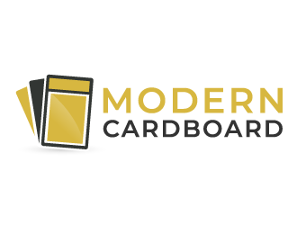 Modern Cardboard logo design by akilis13