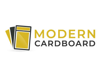 Modern Cardboard logo design by akilis13