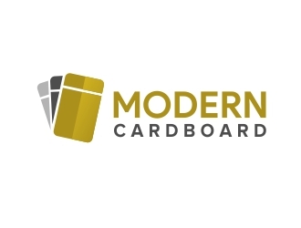 Modern Cardboard logo design by amar_mboiss