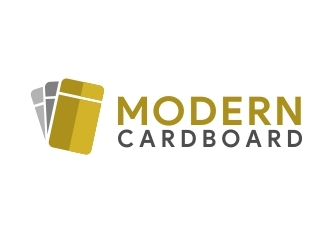 Modern Cardboard logo design by amar_mboiss