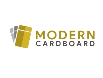 Modern Cardboard logo design by amar_mboiss