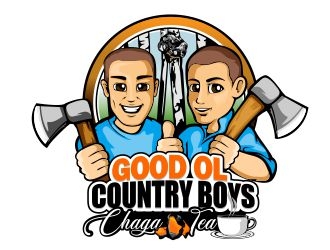 Good Ol Country Boys Chaga Tea logo design by veron