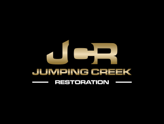 Jumping Creek Restoration logo design by haidar