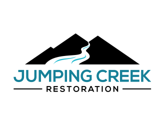 Jumping Creek Restoration logo design by cintoko