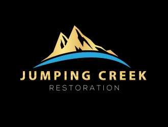 Jumping Creek Restoration logo design by Muhammad_Abbas
