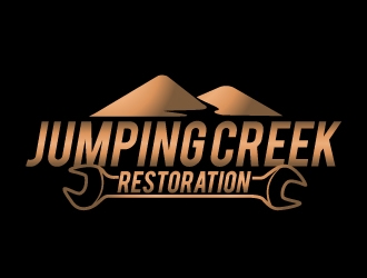 Jumping Creek Restoration logo design by aRBy