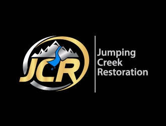 Jumping Creek Restoration logo design by Muhammad_Abbas