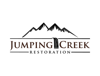 Jumping Creek Restoration logo design by keylogo