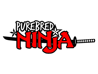 Purebred Ninja logo design by coco
