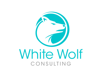 White Wolf Consulting logo design by keylogo