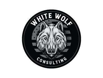 White Wolf Consulting logo design by emberdezign