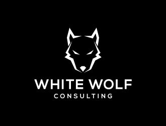 White Wolf Consulting logo design by arenug
