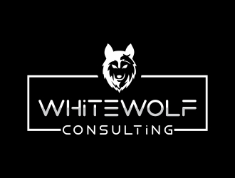 White Wolf Consulting logo design by ManishKoli