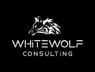 White Wolf Consulting logo design by ManishKoli