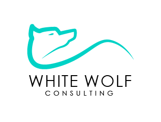 White Wolf Consulting logo design by yaya2a