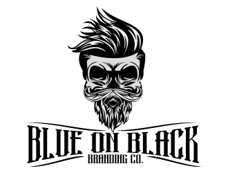 Blue On Black Branding Co. logo design by Greenlight