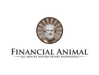 [Name] Financial Animal [Slogan or Tag Line] All men by nature desire knowledge. logo design by Zeratu