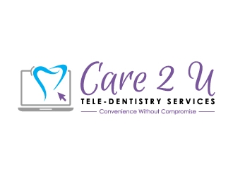 Care 2 U   Tele-Dentistry Services    logo design by IjVb.UnO