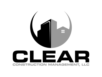 Clear Construction management, LLC logo design by rykos