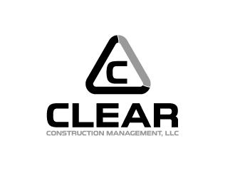 Clear Construction management, LLC logo design by tukangngaret