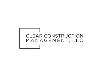Clear Construction management, LLC logo design by RatuCempaka