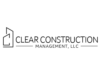 Clear Construction management, LLC logo design by nikkl