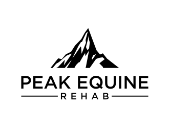 Peak Equine Rehab logo design by nurul_rizkon
