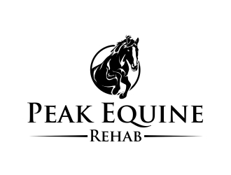 Peak Equine Rehab logo design by mckris