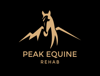 Peak Equine Rehab logo design by aldesign