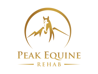 Peak Equine Rehab logo design by aldesign