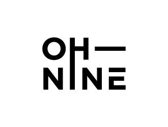 Oh Nine logo design by wongndeso