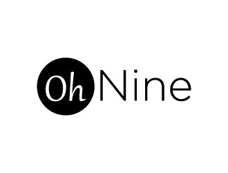 Oh Nine logo design by wongndeso