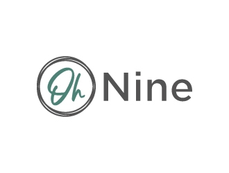 Oh Nine logo design by wongndeso