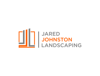 Jared Johnston Landscaping logo design by haidar