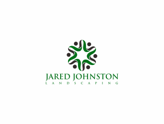 Jared Johnston Landscaping logo design by menanagan
