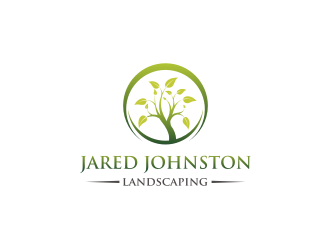 Jared Johnston Landscaping logo design by Zeratu
