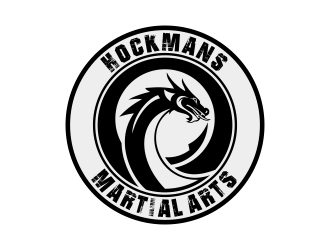 Hockmans Martial Arts logo design by Kruger