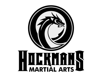Hockmans Martial Arts logo design by Kruger