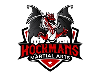 Hockmans Martial Arts logo design by DreamLogoDesign