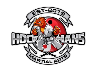Hockmans Martial Arts logo design by DreamLogoDesign